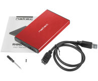 NATEC RHINO GO SATA 2.5" USB 3.0 Czerwona NKZ-1279 - 682348 - zdjęcie 5